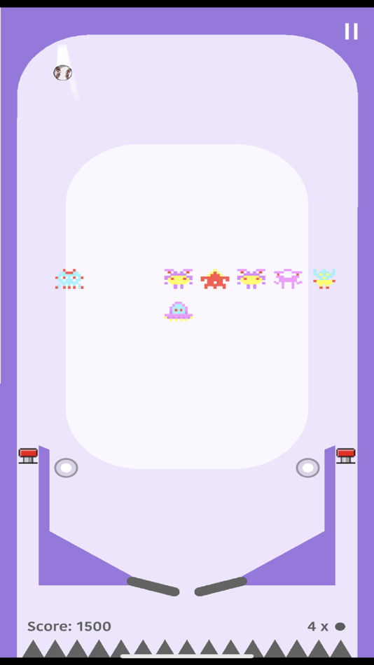 #5. Pinvaders (iOS) 由: ilan TETRUASHVILI