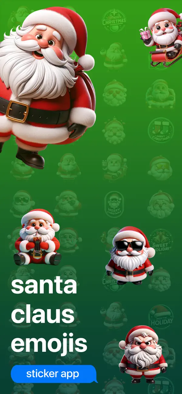 Santa Claus Emojis Screenshot 2