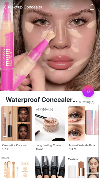 Cheap Cosmetic Store Online Screenshot