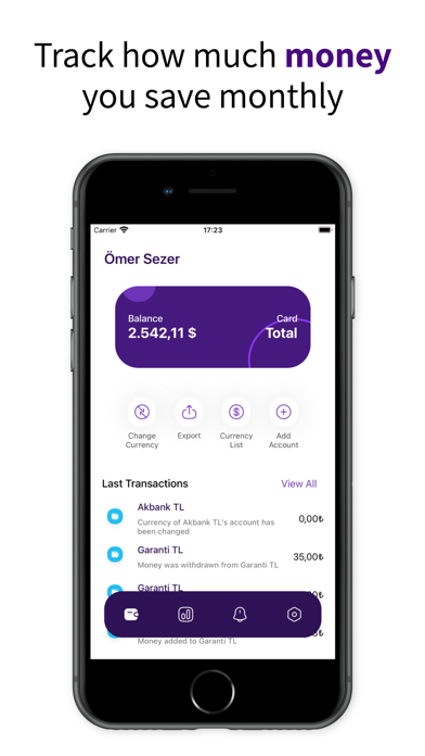 Income & Expense: Fintracker Screenshot