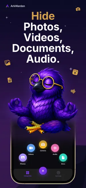 ArkWarden Hidden Photo Vault screenshot 1