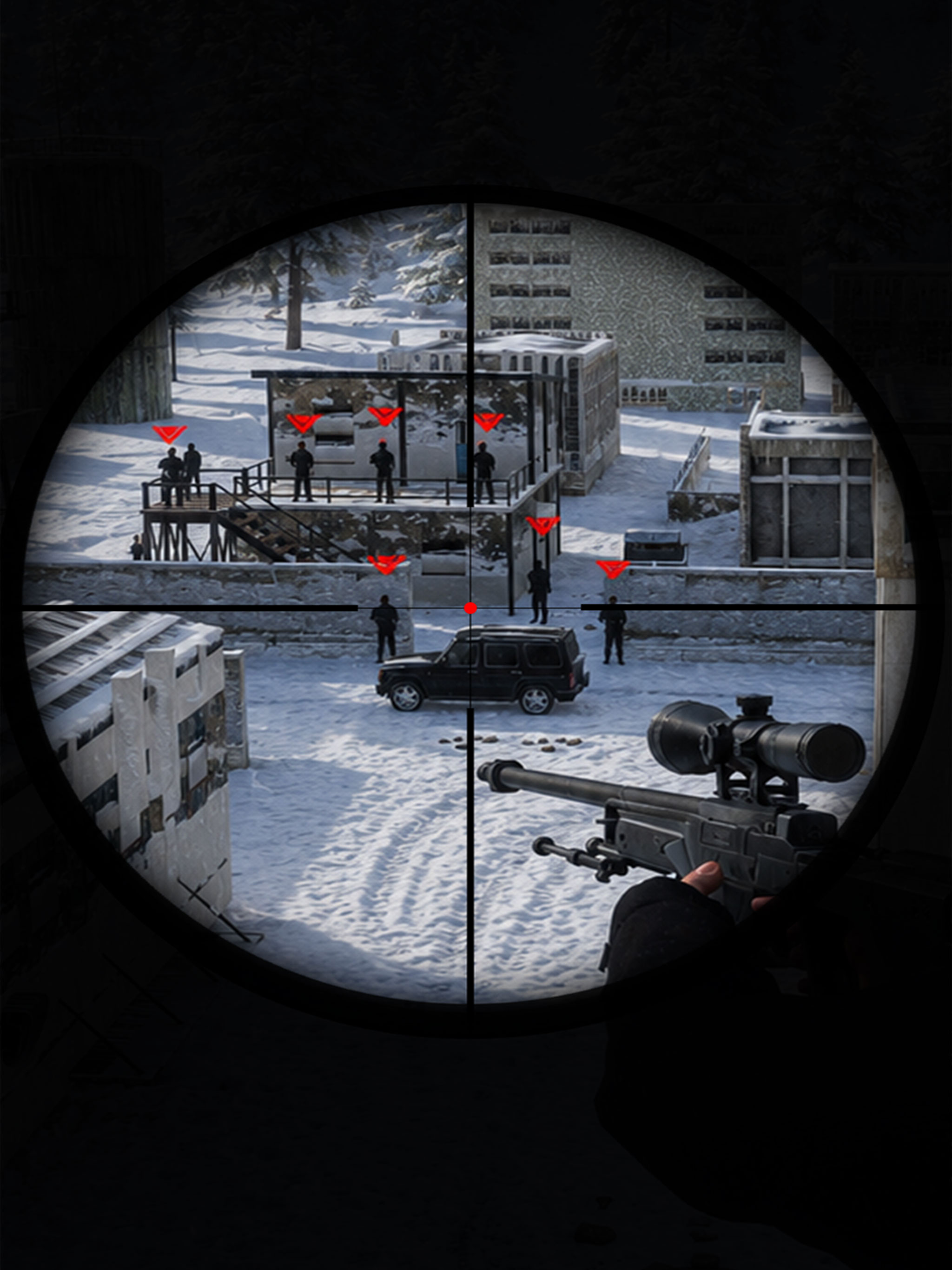 Whiteout Mission Shooting Game