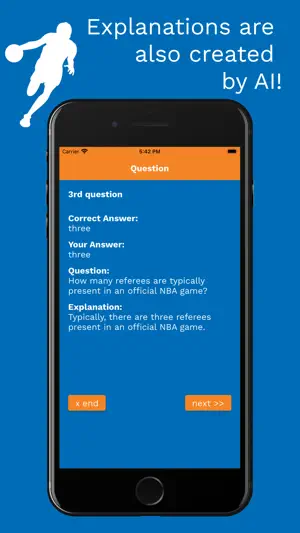 Basketball AI Quiz screenshot 3