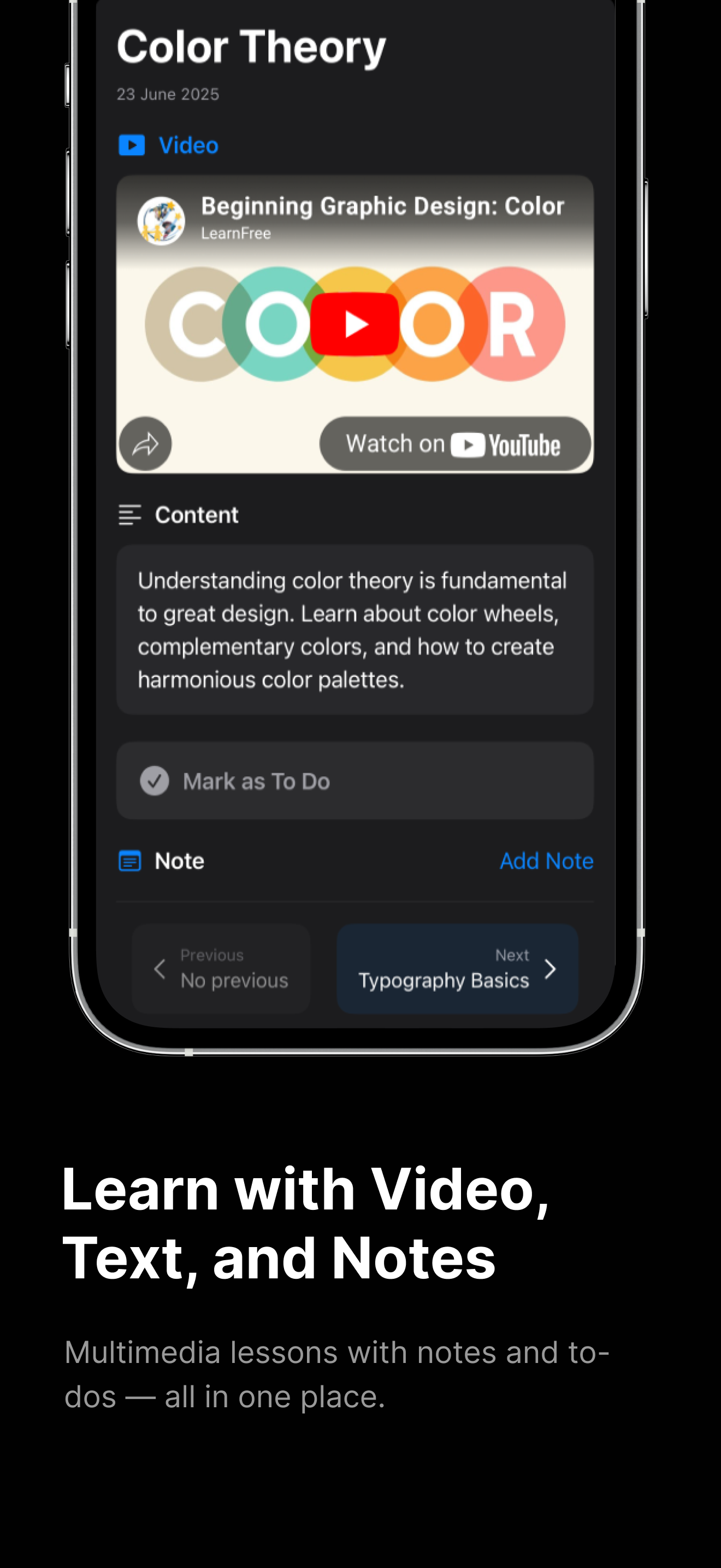 Study Planner – CourseList