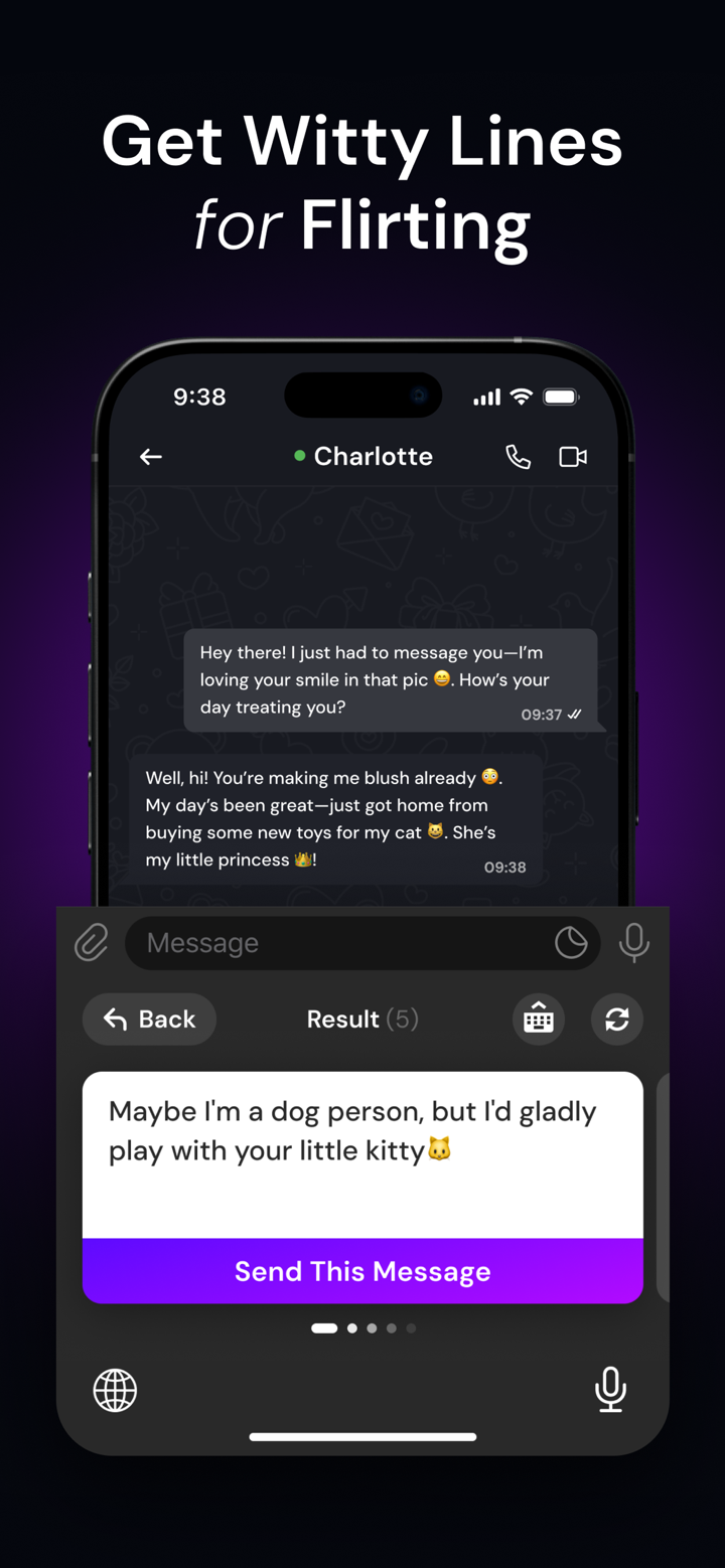 Flirtonic: AI Dating Assistant screenshot 2