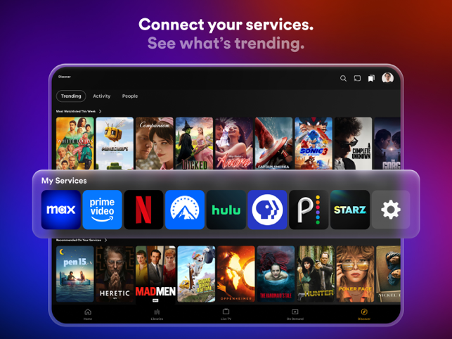 ‎Plex: Watch Live TV and Movies Screenshot