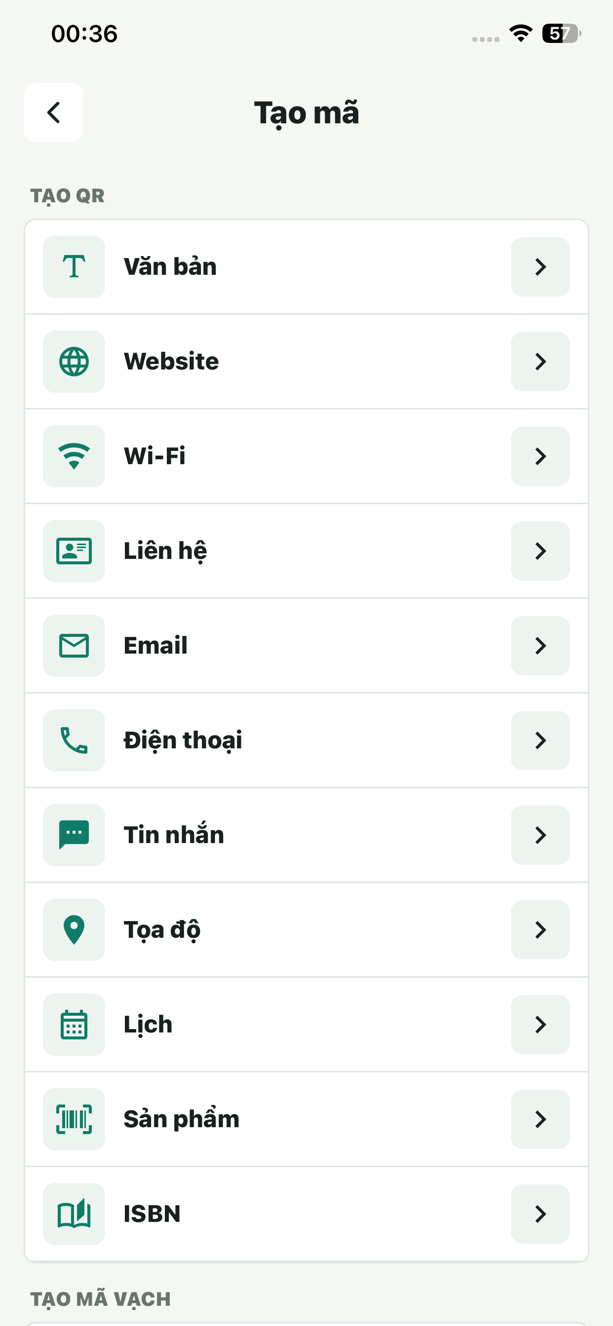 Quét Mã QR &amp; Đọc Mã Vạch