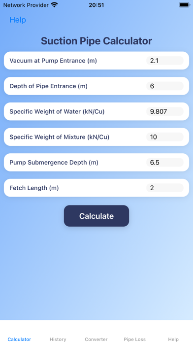 SuctionPipeAssistant Screenshot
