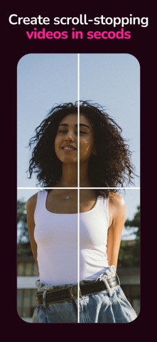 Clipmatic: AI Video & Reels iPhone screenshot