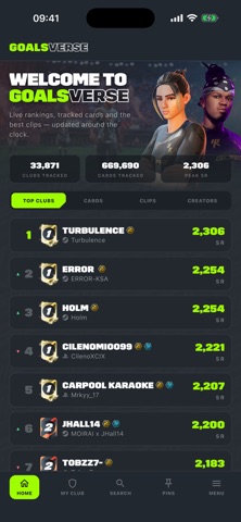 Goalsverse screenshot