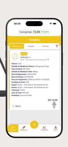 Indicador do Milho Screenshot 3 of 5