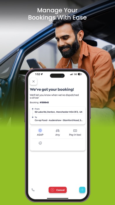 Nearby Taxis MCR Screenshot