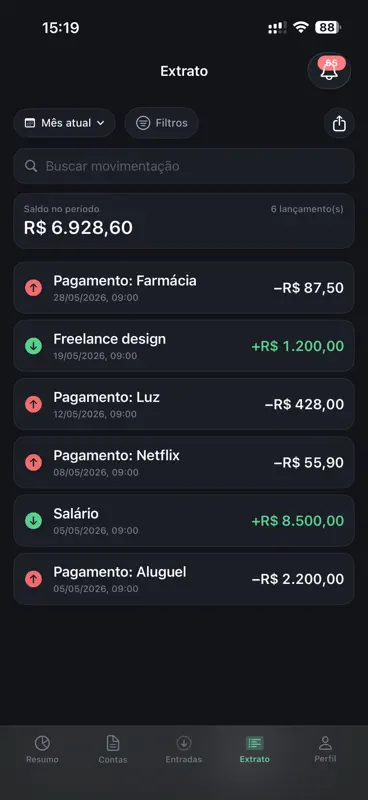 ContasCasal screenshot 8 of 10