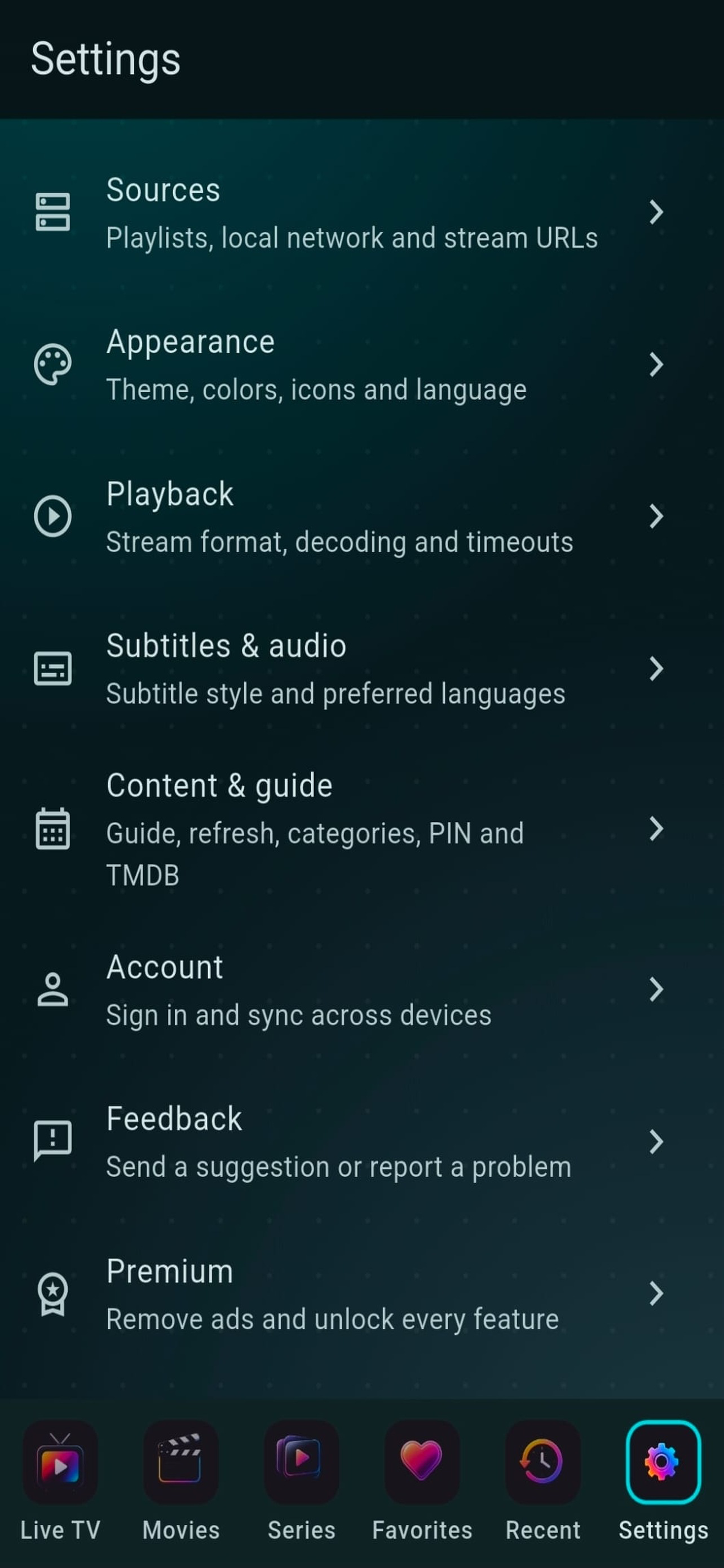 Zaplix IPTV screenshot 3