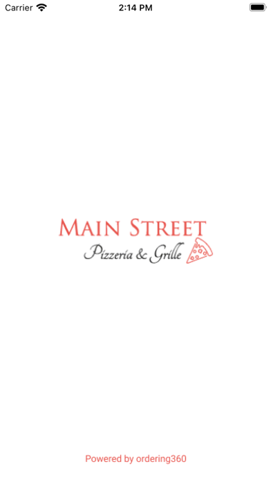 Main Street-Pizzeria & Grille Screenshot