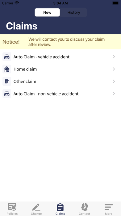 A-Kan Insurance App Screenshot
