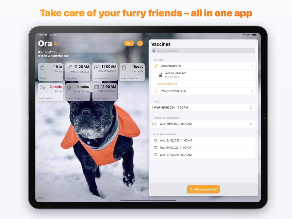 #2. Woofly – All-in-One Dog App (macOS) 由: Sandro Pennisi