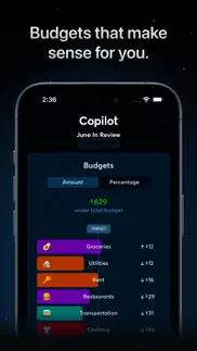 copilot: track & budget money iphone screenshot 3