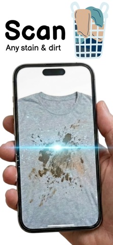 Stain Snap: Laundry Tag Reader iPhone screenshot