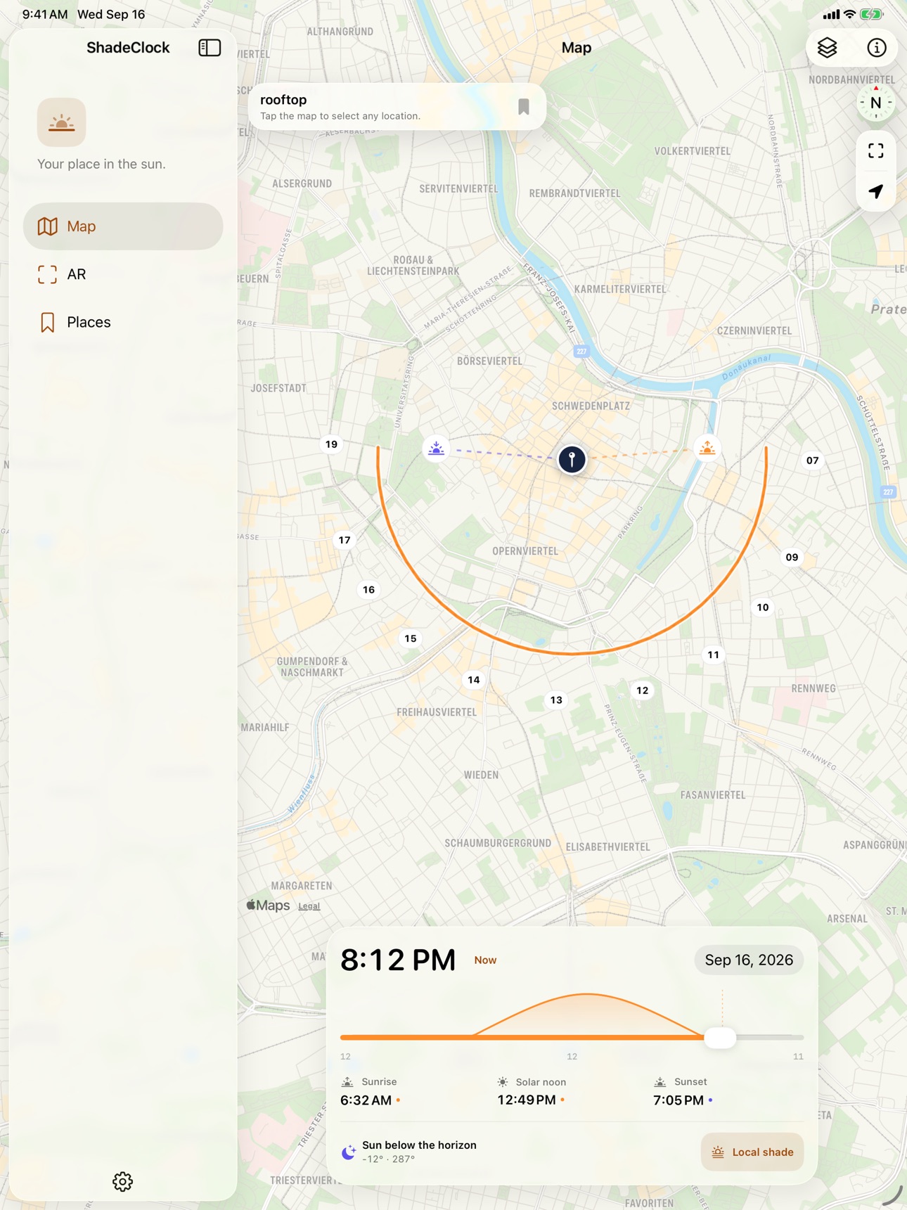 Screenshot 5 of ShadeClock