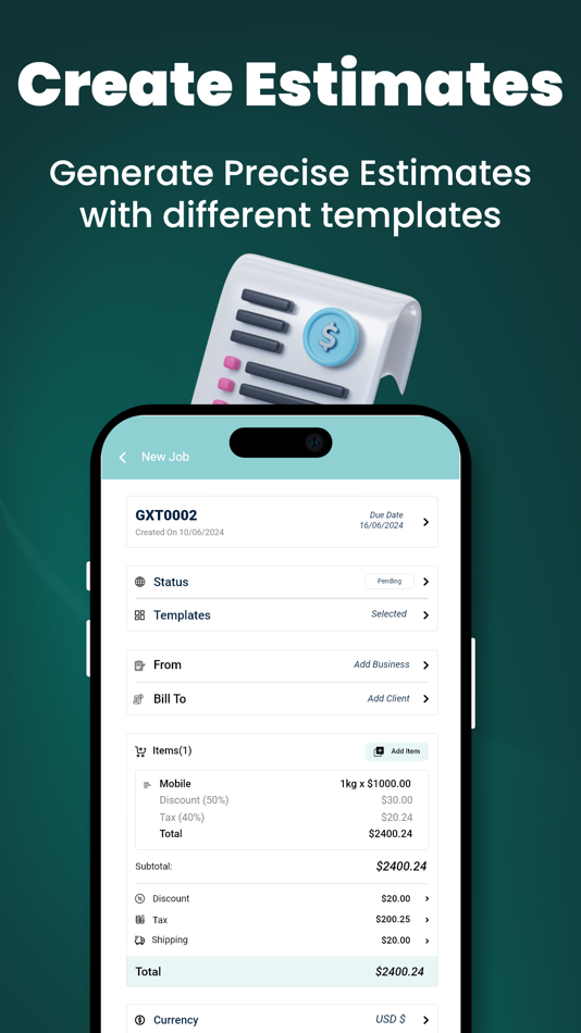 #2. Invoice Maker & Receipt App・ (macOS) 由: Asad Ahsan