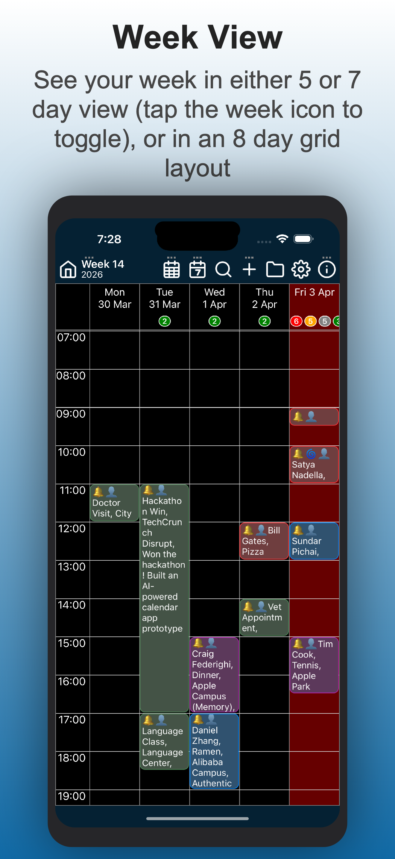 Calendar+‎ screenshot 7