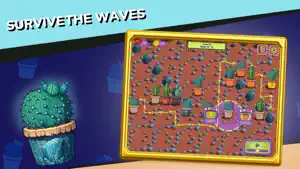 Cactus Defense: Bug Invasion screenshot 2
