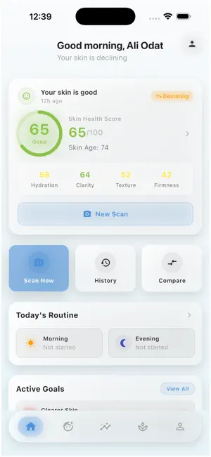SkinVerse: AI Skin Scanner screenshot 1