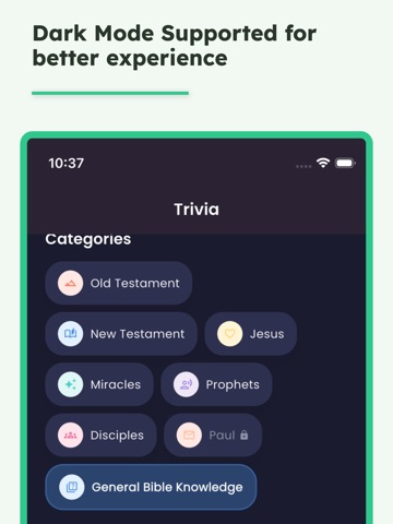 Bible Trivia - Memorise verse iPad screenshot