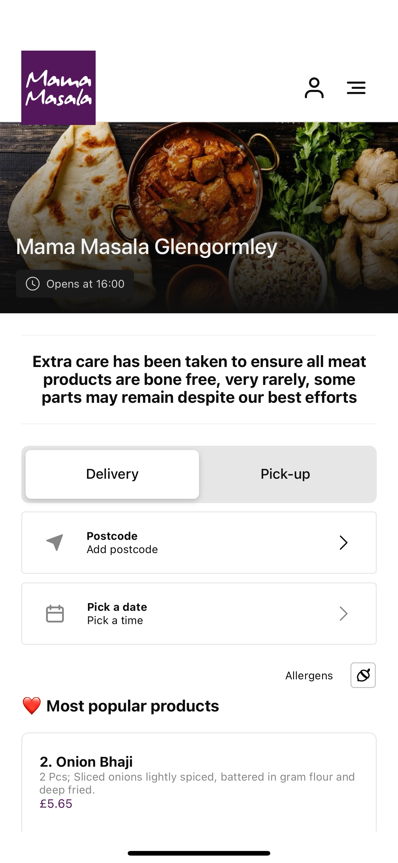 Mama Masala Glengormley screenshot 3