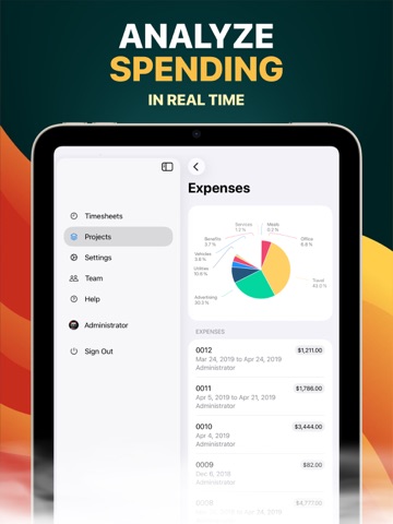 Expense Control Pro iPad screenshot