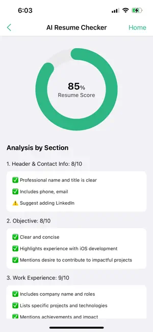 Resume Maker: AI CV Creator screenshot 4