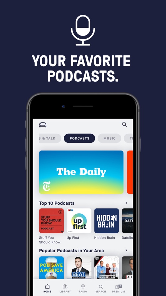 #7. TuneIn Radio: Music & Sports (iOS) Podle: TuneIn