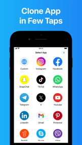 Dual Space: Multiple Accounts. screenshot