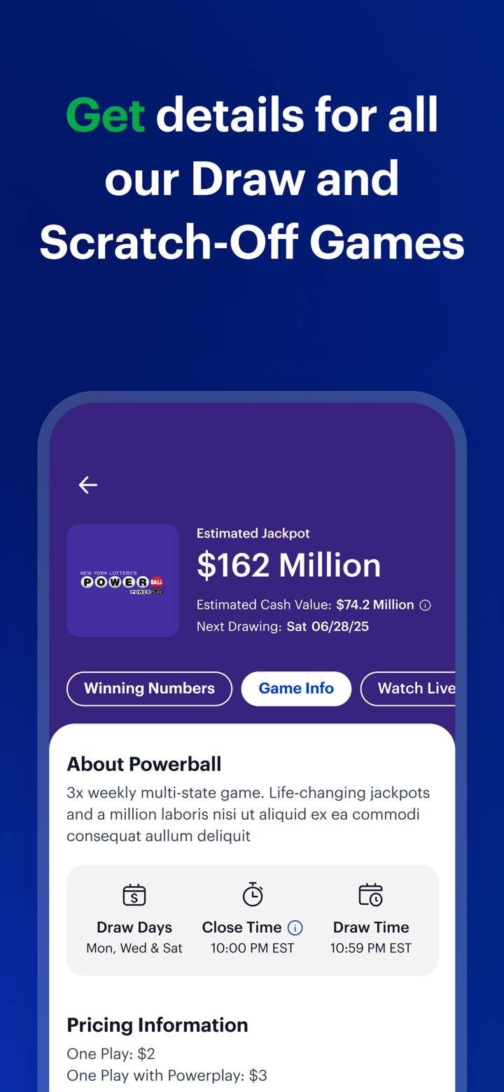 Official NY Lottery screenshot 5