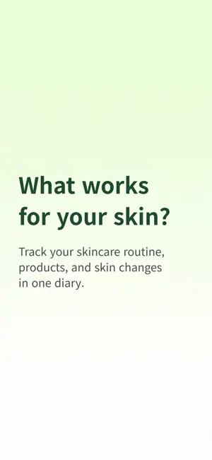 SkinPace: Skincare Diary screenshot 1