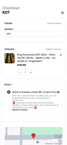 KDT iPhone screenshot