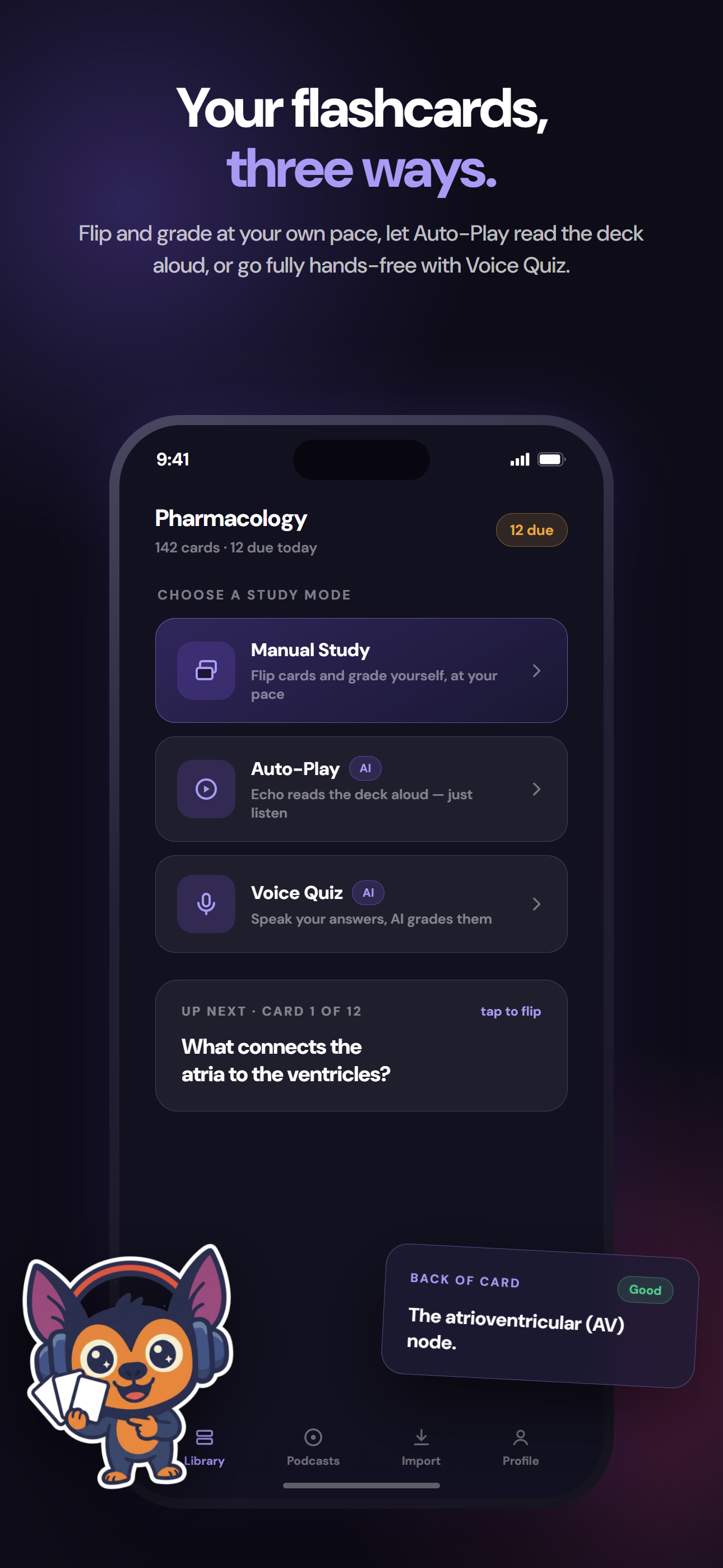 EchoDeck: AI Audio Flashcards screenshot 4