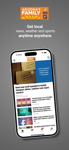 Arizona's Family News iPhone screenshot