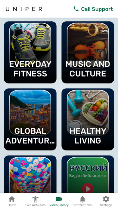 Uniper App Screenshot