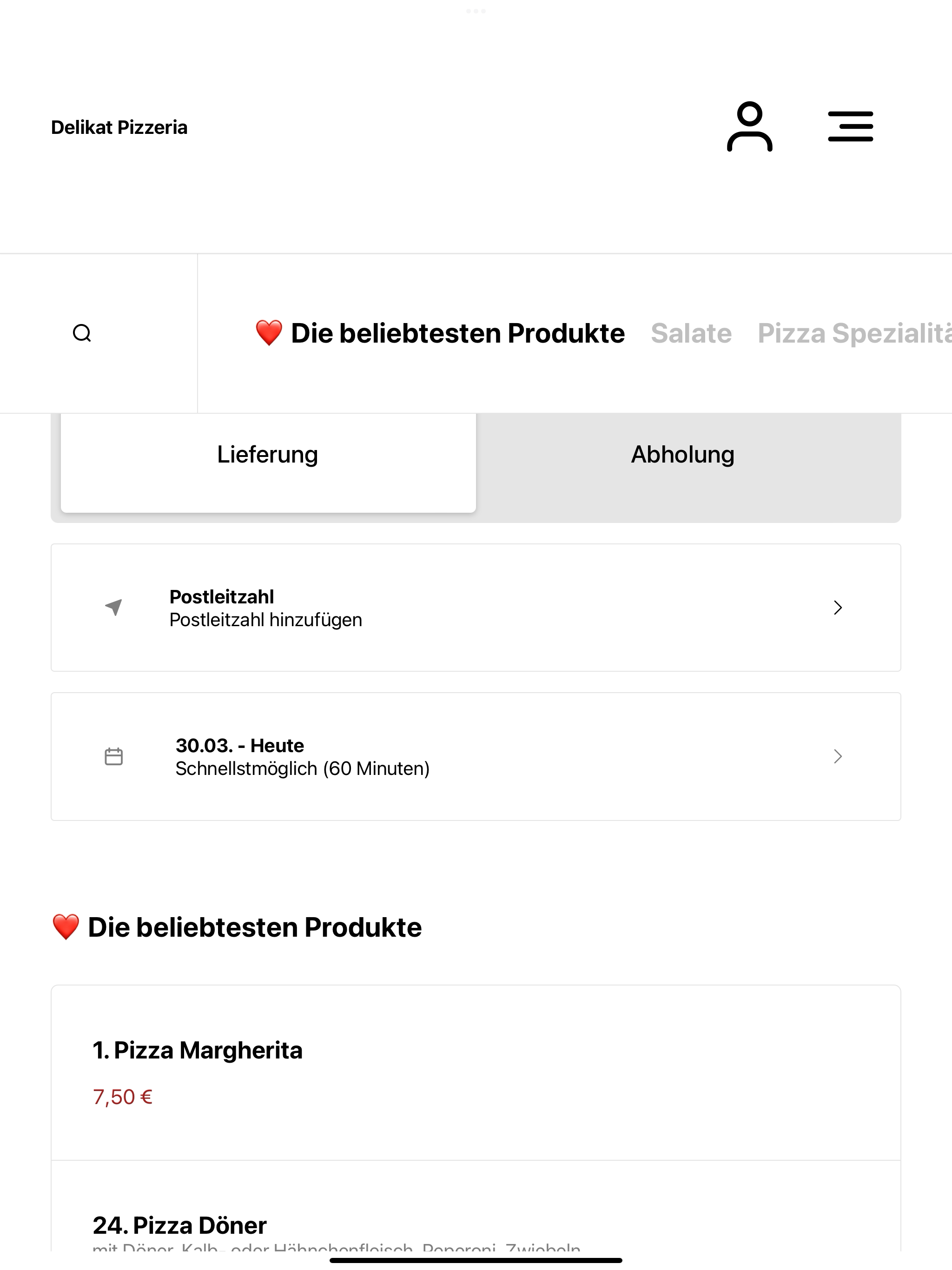 Delikat Pizzeria screenshot 7