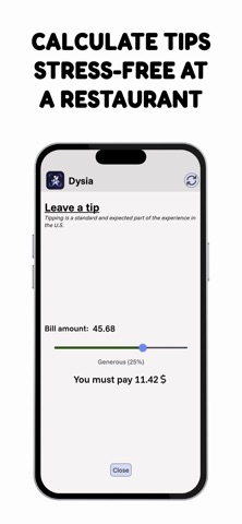 Dysia: copilot dyscalculia iPhone screenshot