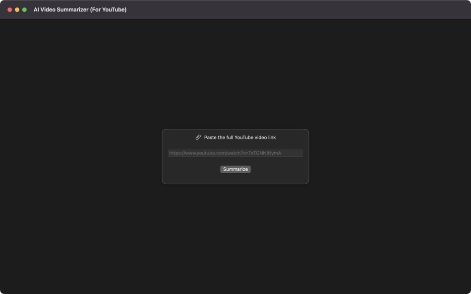 #2. AI Summarizer (for YouTube) (macOS) Ved: InsightKeeper