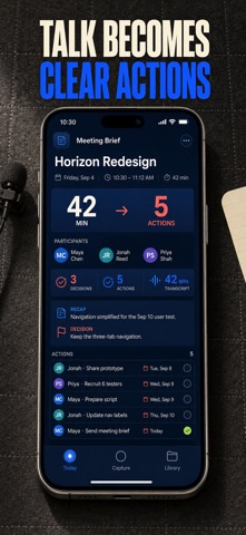 AI Voice Notes: Audio to Text Screenshot 1 of 10