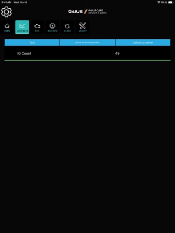 Gaius Diagnostic iPad screenshot