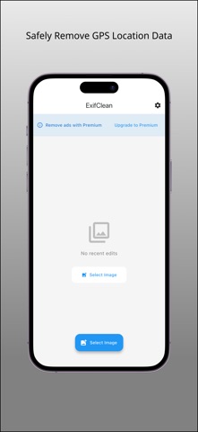 EXIFClean - Photo Privacy P... iPhone screenshot
