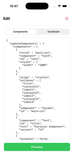 AGenUI Playground screenshot 4