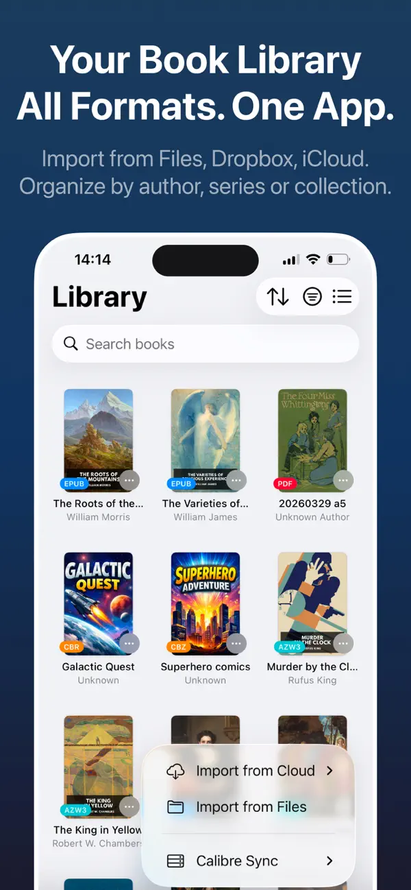 #5. Pageo: Calibre Epub Reader (iOS) By: VISIONCRAFT, SOCIEDAD LIMITADA