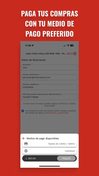 Cinemark Centroamérica screenshot-3
