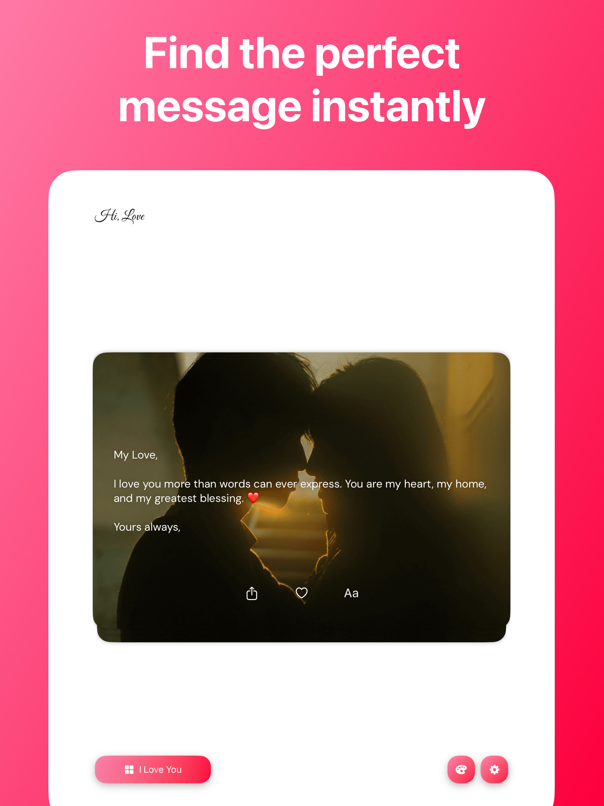 Love Letter & Messages - Lovem